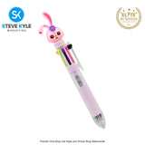 Cute 3D Cartoon Design Ballpoint Pen Stationery Supply for Kids (7 Colors)