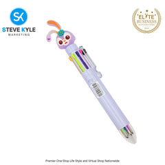 Cute 3D Cartoon Design Ballpoint Pen Stationery Supply for Kids (7 Colors)