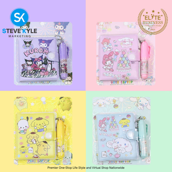 Mini Handbook Set notebook Convenient Diary Student Notepad