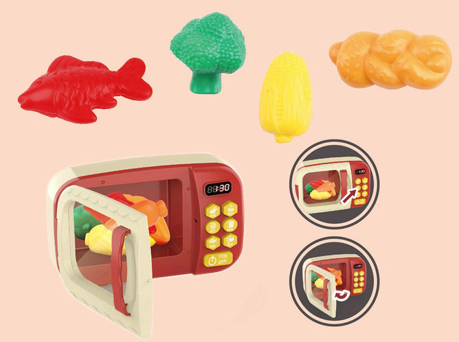 Pretend Playset Kitchen Cooking Mini Gas Range toys with Kitchen Accessories best gift for Kids