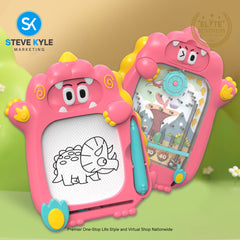 2in1 Double Sided Drawing Board Marble Game