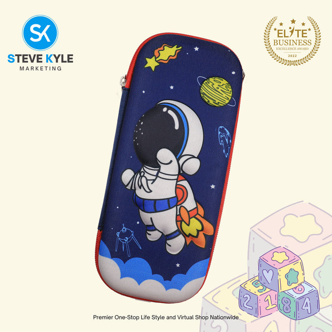 High Quality Stationery 3D Pencil Case Cartoon Character Design