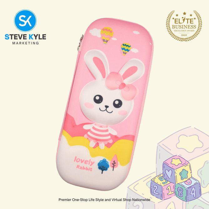 High Quality Stationery 3D Pencil Case Cartoon Character Design