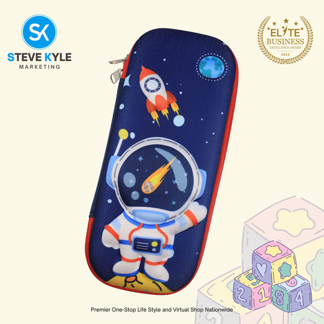 High Quality Stationery 3D Pencil Case Cartoon Character Design