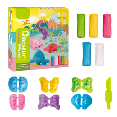 Kids Interactive Game Enlightening DIY Colored Playdough Clay Toy For Children