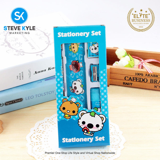 5in1 OKITOKI Design Stationary Set