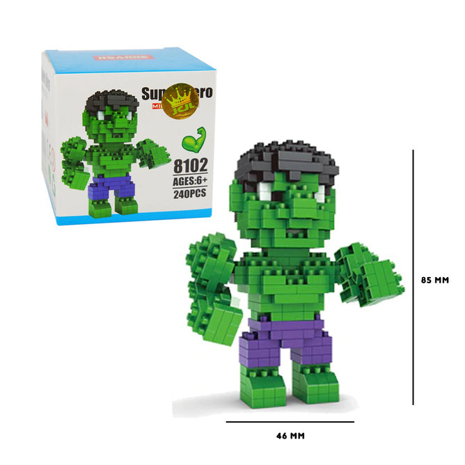 Super Hero Assembles Mini Blocks Series Collectible Character Toys for Kids