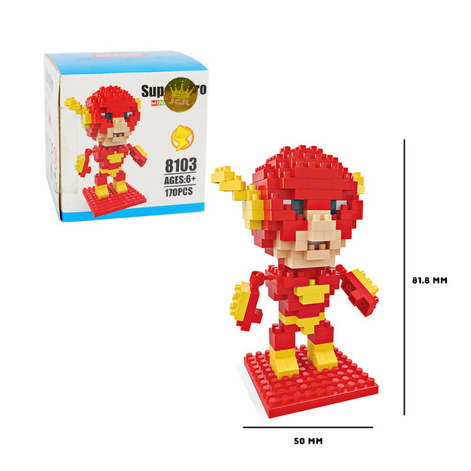 Super Hero Assembles Mini Blocks Series Collectible Character Toys for Kids