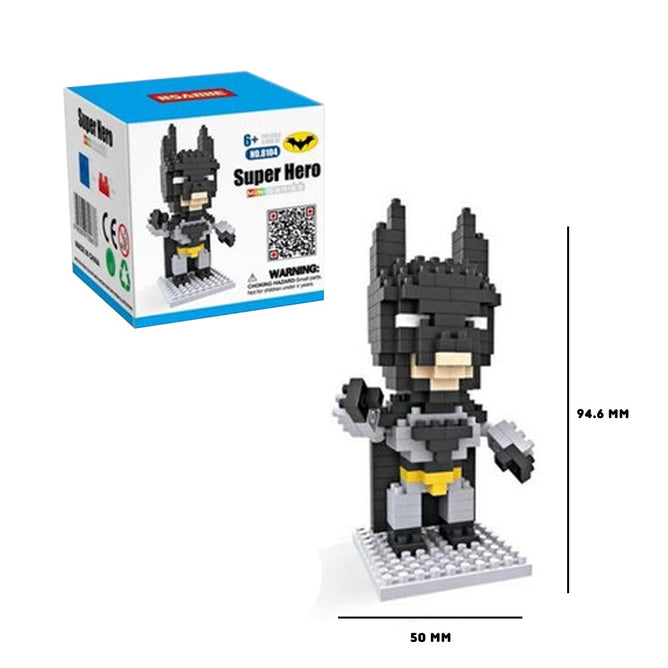 Super Hero Assembles Mini Blocks Series Collectible Character Toys for Kids