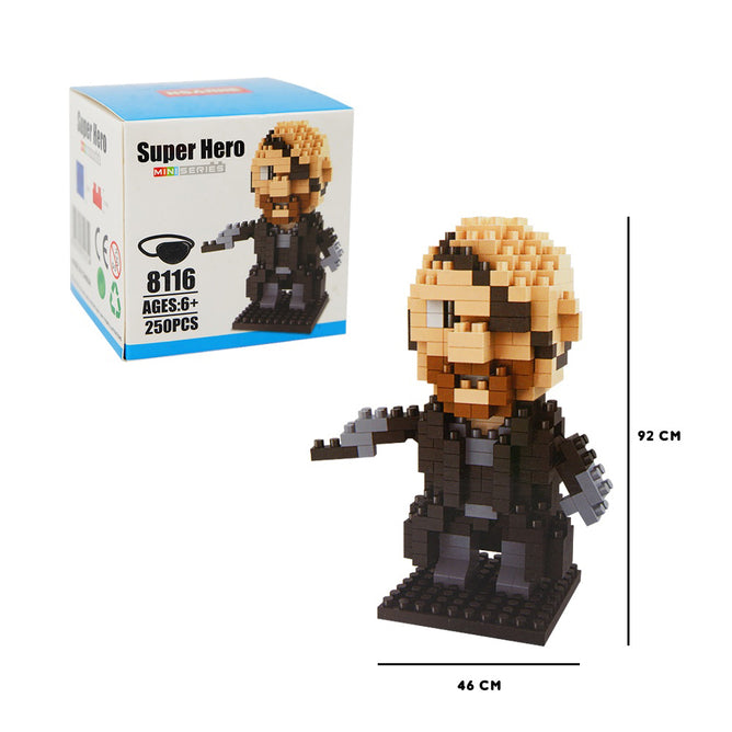 Super Hero Assembles Mini Blocks Series Collectible Character Toys for Kids