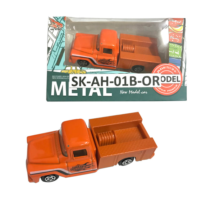 Alloy Cast 1:64 Scale Collectible Construction Vehicle Truck and Heroes Sport Cars Toy for Kids