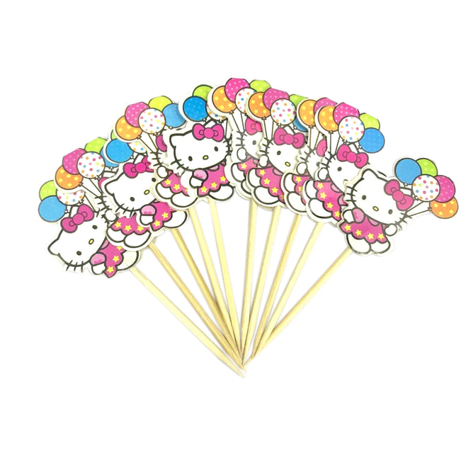 Cute Character Happy Birthday Cake Topper  Party Decoration Cake Topper