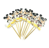 Cute Character Happy Birthday Cake Topper  Party Decoration Cake Topper