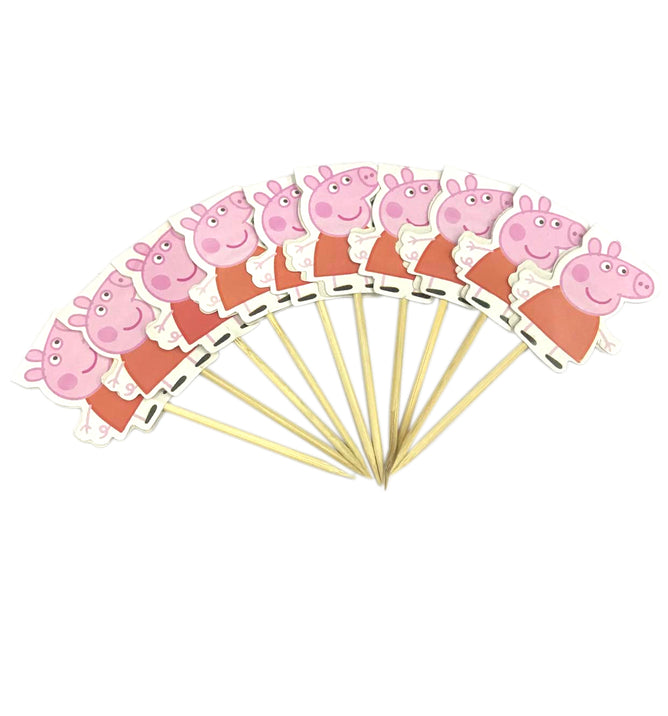 Cute Character Happy Birthday Cake Topper  Party Decoration Cake Topper