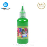 Washable Tempera Paint 12 *60ml Professional Watercolor Set