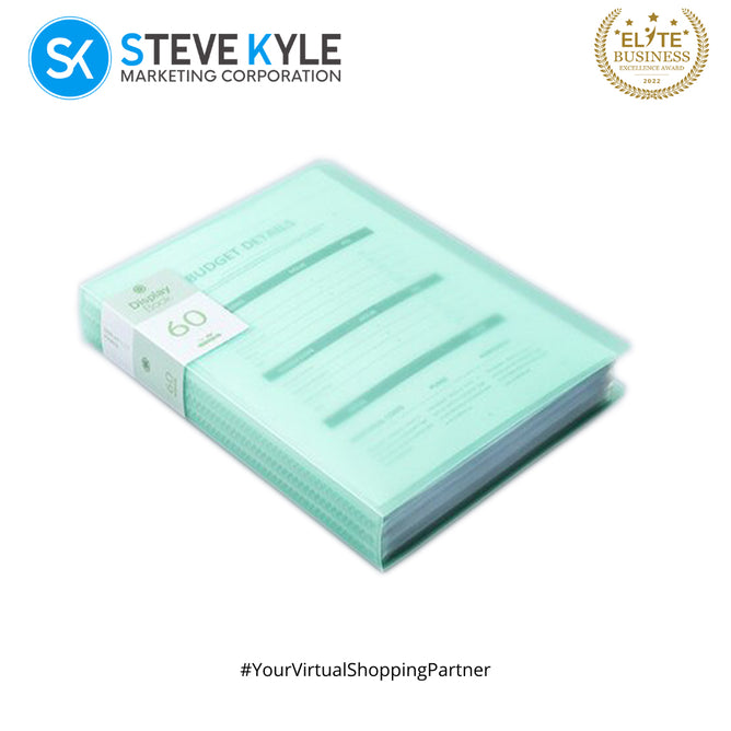 A4 Transparent File Folder Document Organizer Clear Book Stationery for Home & office