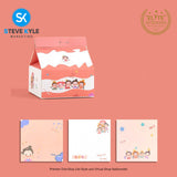 Creative Removable Cute Milk Carton Box Sticky Note Set for Home Office & School