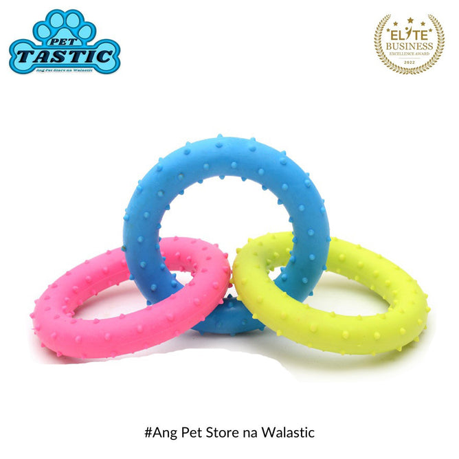 Interactive Pet Chew Toys for Small Dog Resistant to Bite Teeth Training Rubber Toys