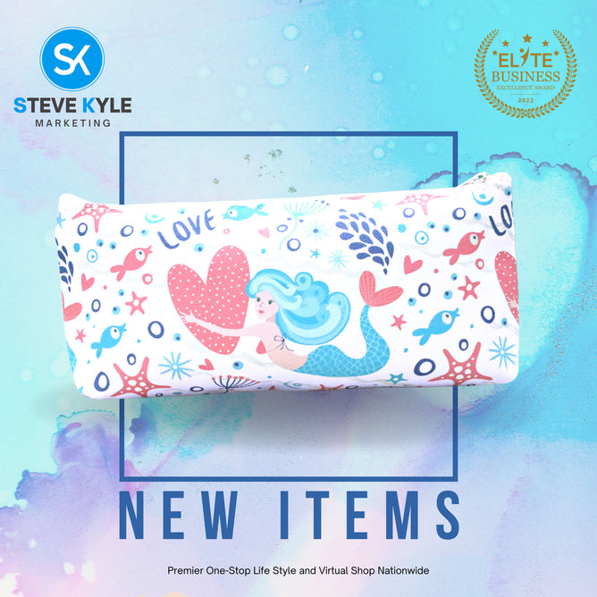 Zippered Pouch Pencil Case Stationery Stprage