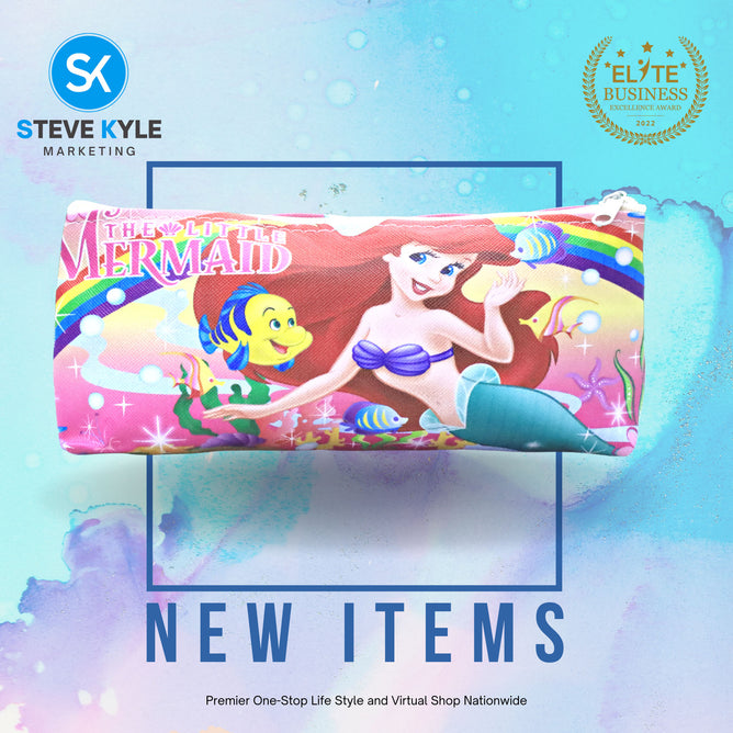 Zippered Pouch Pencil Case Stationery Stprage