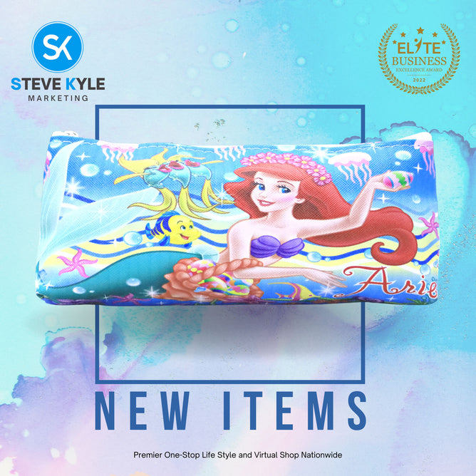 Zippered Pouch Pencil Case Stationery Stprage