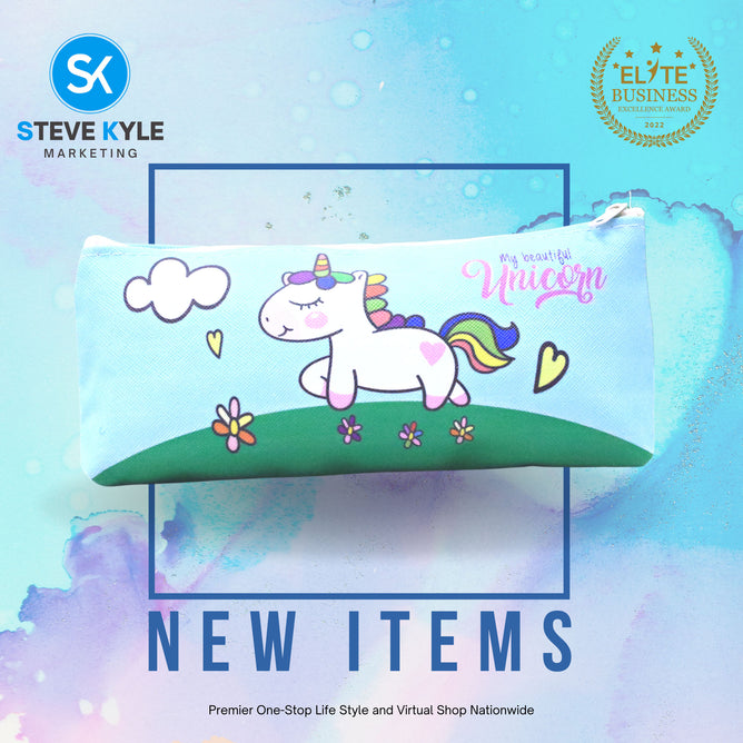 Zippered Pouch Pencil Case Stationery Stprage