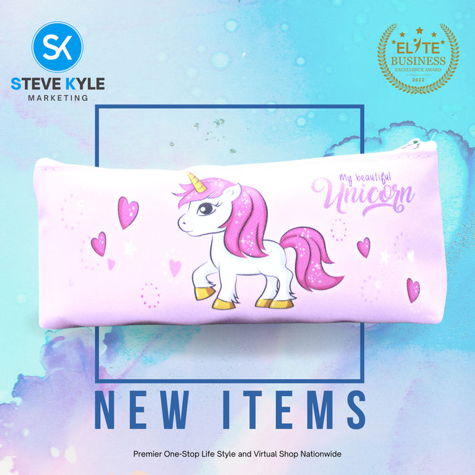 Zippered Pouch Pencil Case Stationery Stprage