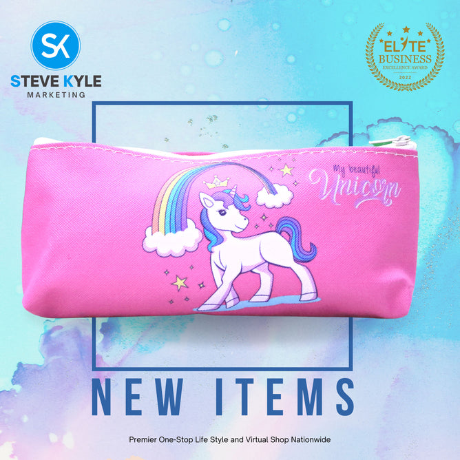 Zippered Pouch Pencil Case Stationery Stprage