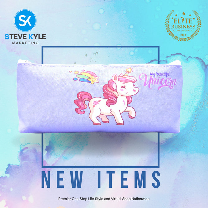 Zippered Pouch Pencil Case Stationery Stprage