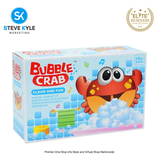 Funny Crab Bubble Machine Toy