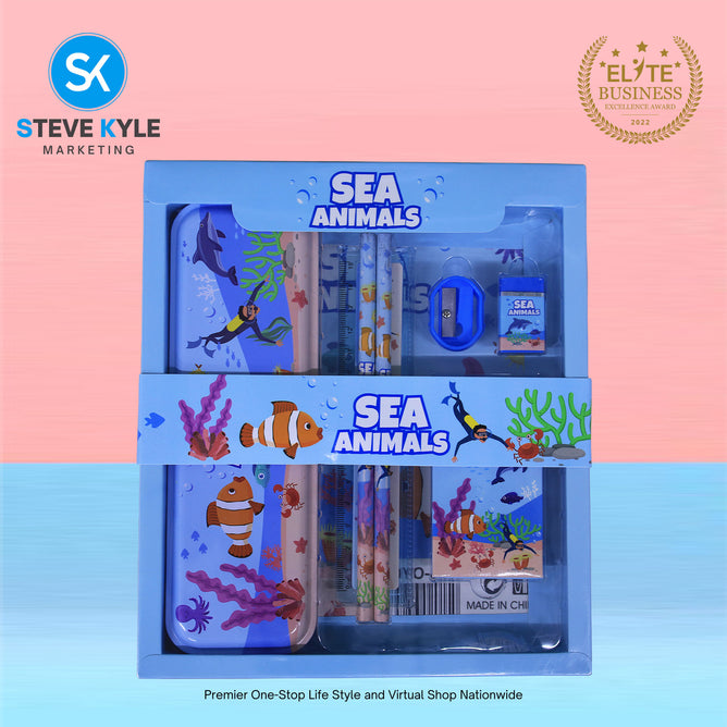 Perfect Stationery Gift 6n1 Cute Cartoon Character Design