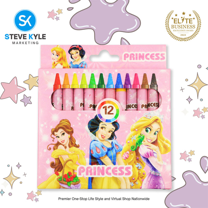 Crayons Fairy Tale Cartoon Character Stationery Painting