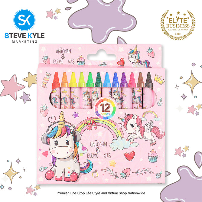Crayons Fairy Tale Cartoon Character Stationery Painting