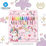 Crayons Fairy Tale Cartoon Character Stationery Painting