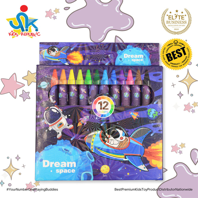 Crayons Fairy Tale Cartoon Character Stationery Painting