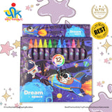 Crayons Fairy Tale Cartoon Character Stationery Painting