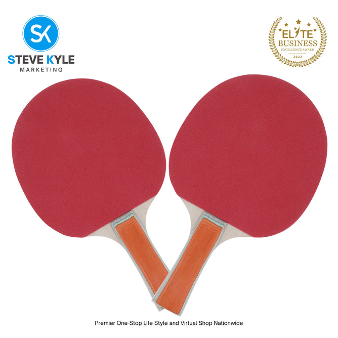 Wooden Table Tennis Racket w/ Ping Pong Ball