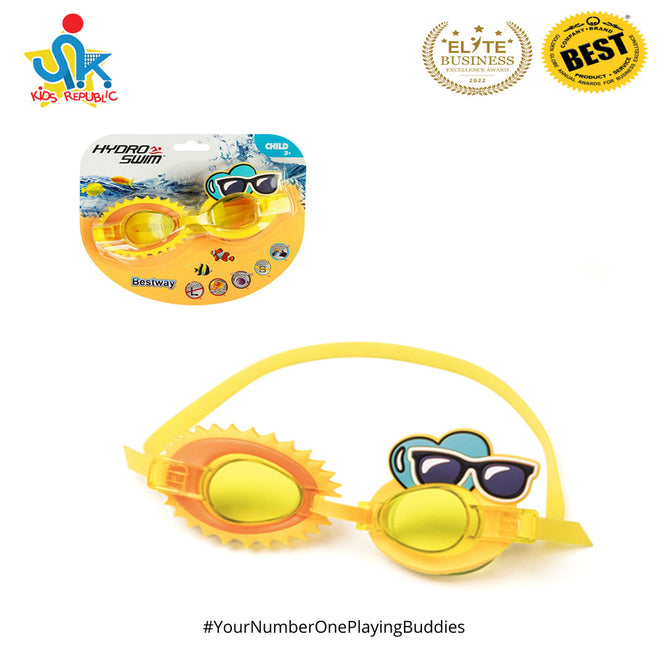 Bestway Hydro-Swim Character Swimming Goggles for Kids (3years+)