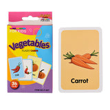 36 Flash Card Cognition Teaching Aids Learning Match English Cards for Children Educational toys