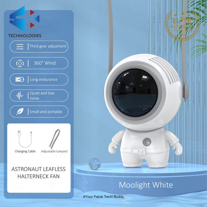 Portable Mini USB Rechargeable Astronaut Han Fan