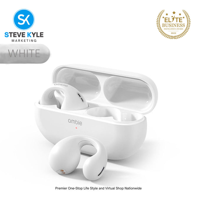 Ambie Sound Earcuffs Ear Bone Conduction Earring Type Wireless Bluetooth Earphones