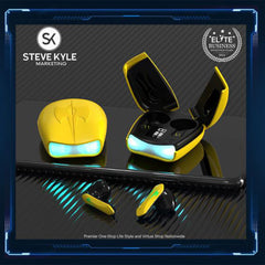 Desmond Wireless Bluetooth Waterproof Gaming Earbuds in-Ear Headphones