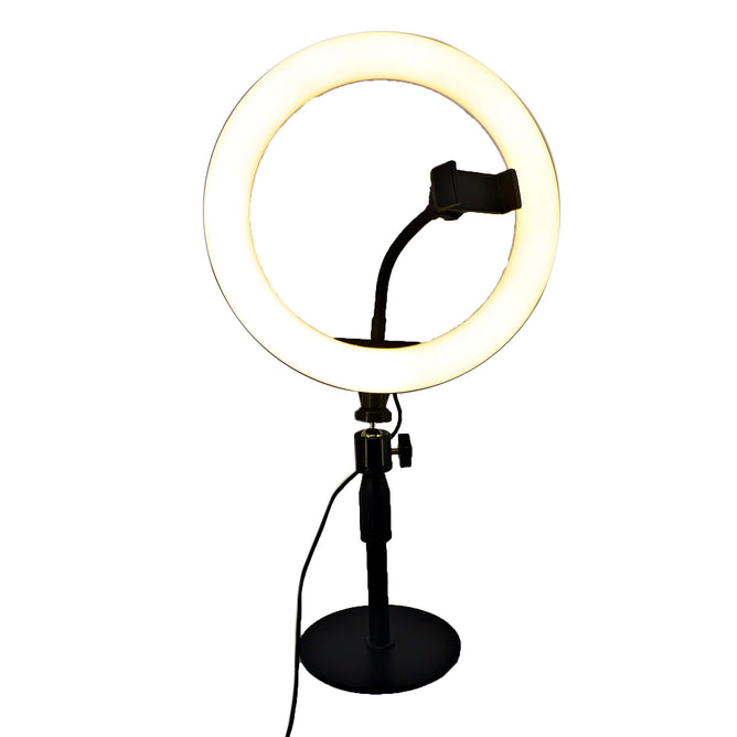 F260-M06 10Inch Embossed Ringlight with Stand
