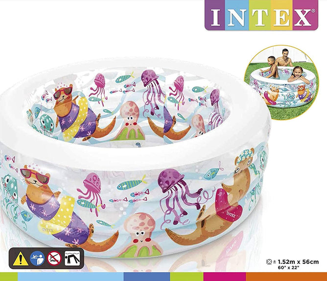 Intex Inflatable Aquarium Kiddie Swimming Pool 60 x 22