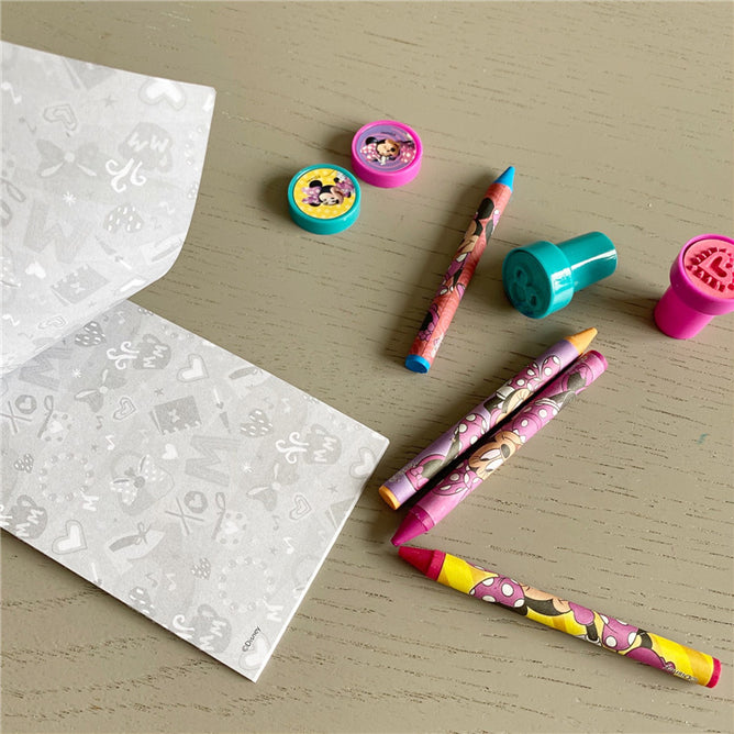 Crayon Fun Set Self inking Stamp Kids Goodie Bag Children