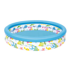 Bestway  3 Equal Rings Coral  Printed Inflatable Pool for Outdoor Kiddie Swimming Pool