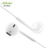 Alibaba Ali-H015 High Quality Wired Earphones for iPhone Universal Headset