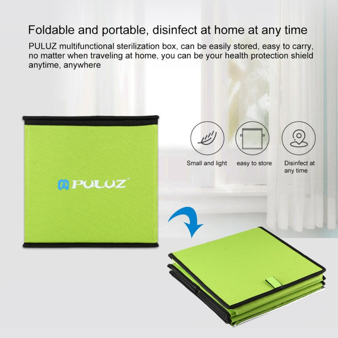 PULUZ PU4780 20cm UV Light Germicidal Sterilizer Disinfection Foldable Tent Box