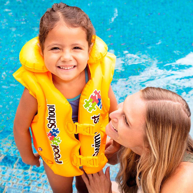 Inflatable Intex 58660 Deluxe Baby Pool School Swim Vest