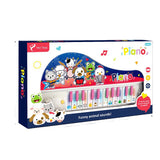 Early Learning Multifunctional Portable Funny Animal Sounds Piano Toy Music Keyboard For Kids